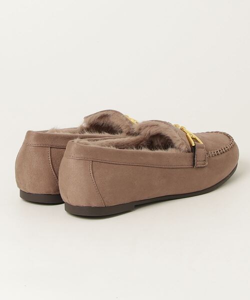 「green label relaxing」 モカシンシューズ 23cm ブラック レディース_画像2