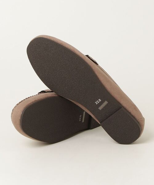 「green label relaxing」 モカシンシューズ 23cm ブラック レディース_画像3