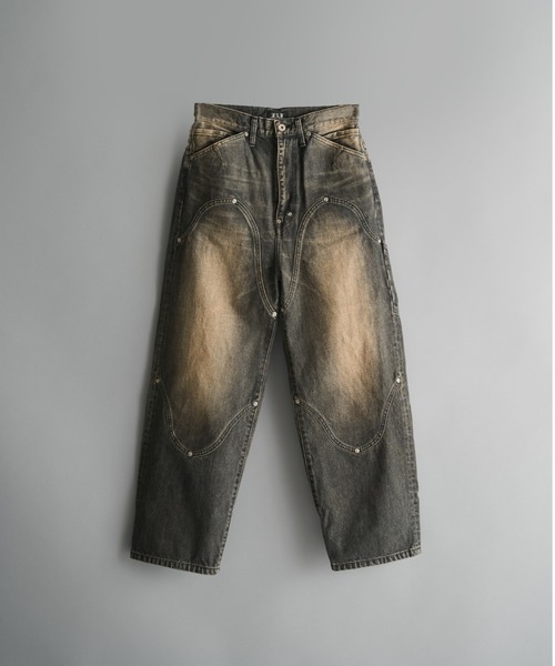 ジーンズ NEWCOMMUNE Baggy Denim Pants メンズの画像