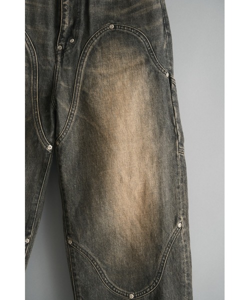 ジーンズ NEWCOMMUNE Baggy Denim Pants メンズの画像