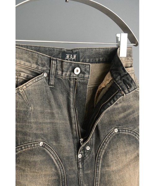 ジーンズ NEWCOMMUNE Baggy Denim Pants メンズの画像