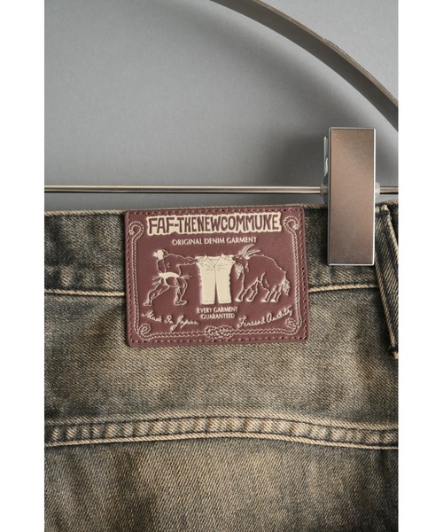 ジーンズ NEWCOMMUNE Baggy Denim Pants メンズの画像