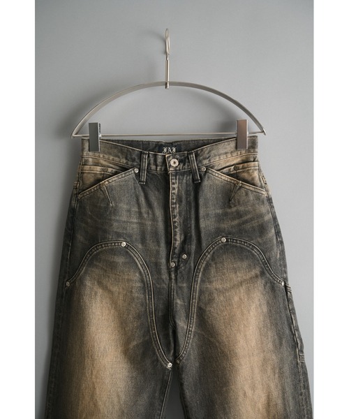ジーンズ NEWCOMMUNE Baggy Denim Pants メンズの画像