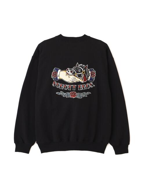【未使用】 Schott トレーナー/スウェット L Schott N.Y.C（ショット） トレーナー スウェット Schott/ショット
