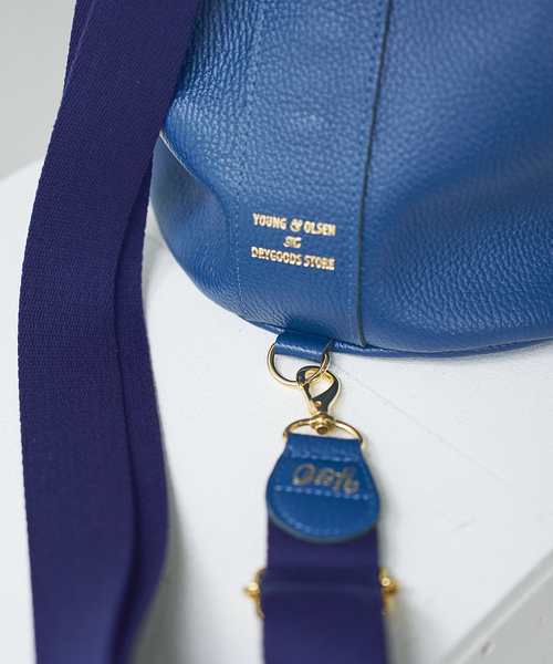 専用＊YOUNG&amp;OLSEN×OD shoulder strap ブルー ヤングアンドオルセン Y&O ショルダー ストラップ – YOUNG & OLSEN The