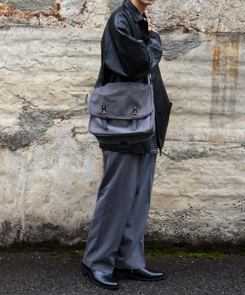「SPINNS」 ショルダーバッグ ONESIZE グレー メンズ_画像4