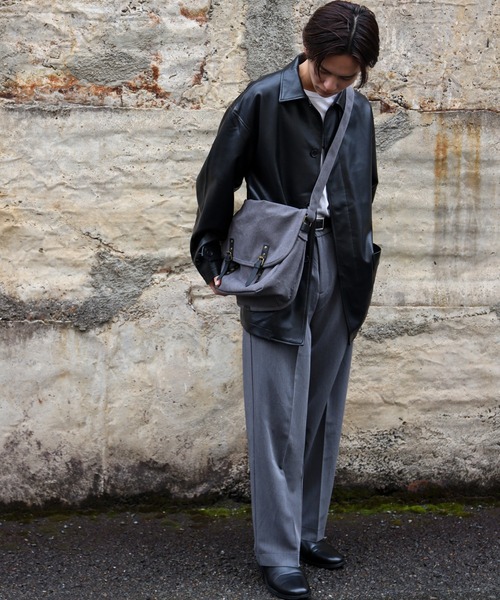 「SPINNS」 ショルダーバッグ ONESIZE グレー メンズ_画像5