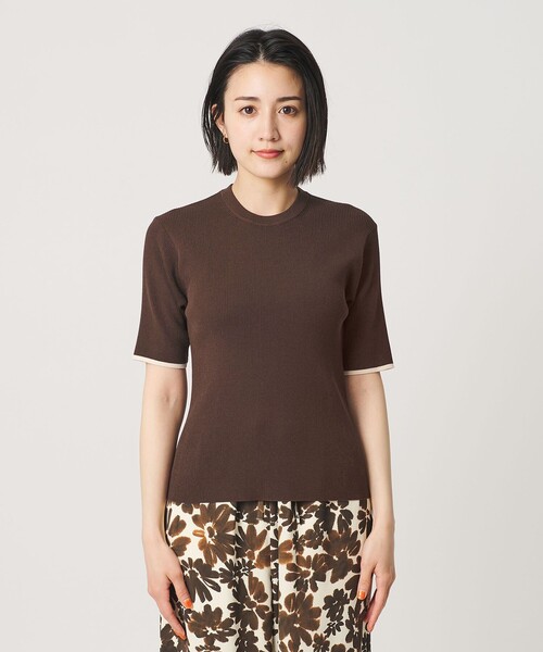 BEAUTY＆YOUTH UNITED ARROWS ニット セーター リブライン ショート