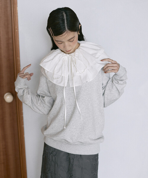 「Firsthand」 長袖カットソー ONE SIZE ブラウン レディース_画像5