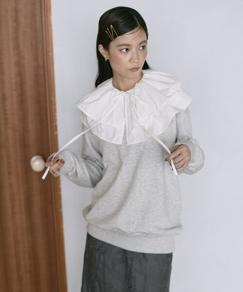 「Firsthand」 長袖カットソー ONE SIZE ブラウン レディース_画像6