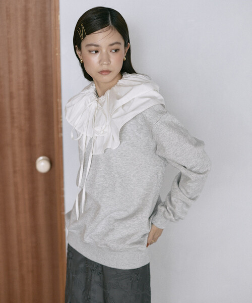 「Firsthand」 長袖カットソー ONE SIZE ブラウン レディース_画像8