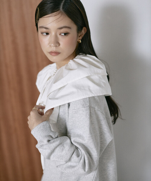 「Firsthand」 長袖カットソー ONE SIZE ブラウン レディース_画像9