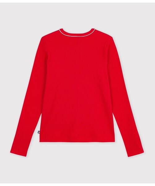 PETIT BATEAU（プチバトー） カーディガン 2×2リブ編みカーディガン 