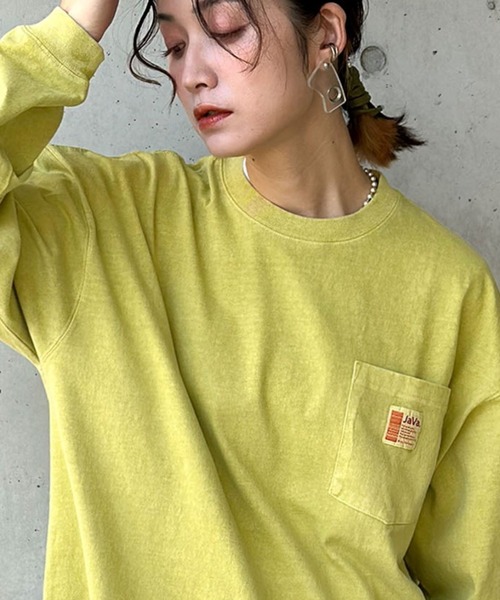 Java 長袖カットソー X-LARGE グリーン レディース : ZOZOTOWN Yahoo
