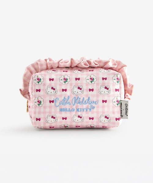 Cath Kidston x Hello Kitty フリルポーチ Cath Kidston（キャス・キッドソン） ポーチ × Hello Kitty フリル