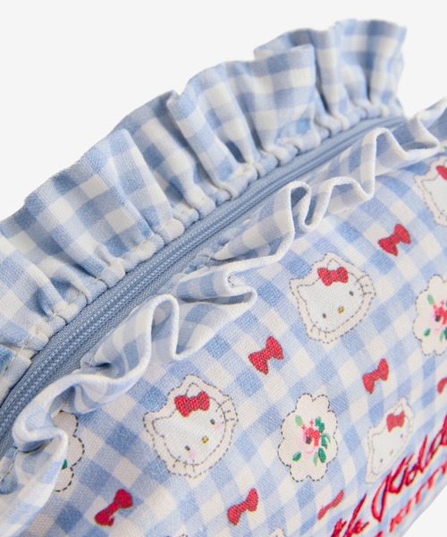 Cath Kidston（キャス・キッドソン） ポーチ × Hello Kitty フリル