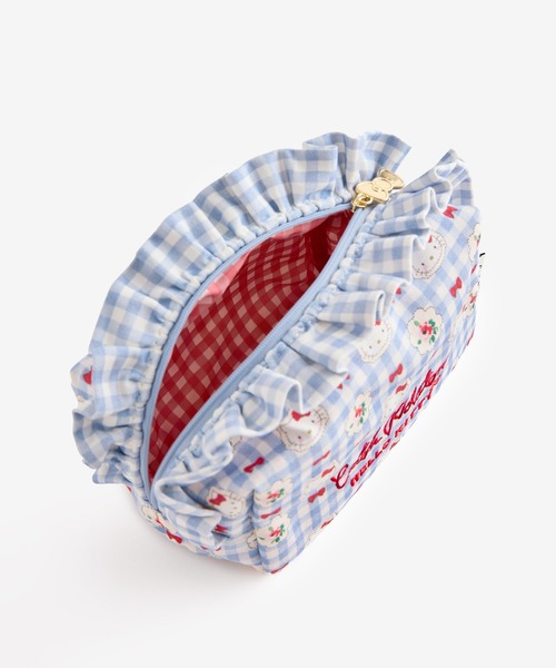 Cath Kidston（キャス・キッドソン） ポーチ × Hello Kitty フリル