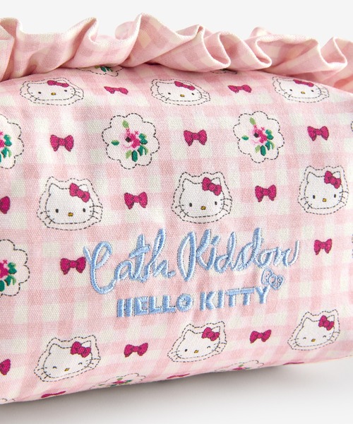 Cath Kidston（キャス・キッドソン） ポーチ × Hello Kitty フリル