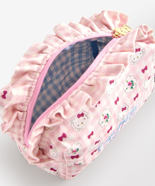 Cath Kidston（キャス・キッドソン） ポーチ × Hello Kitty フリル