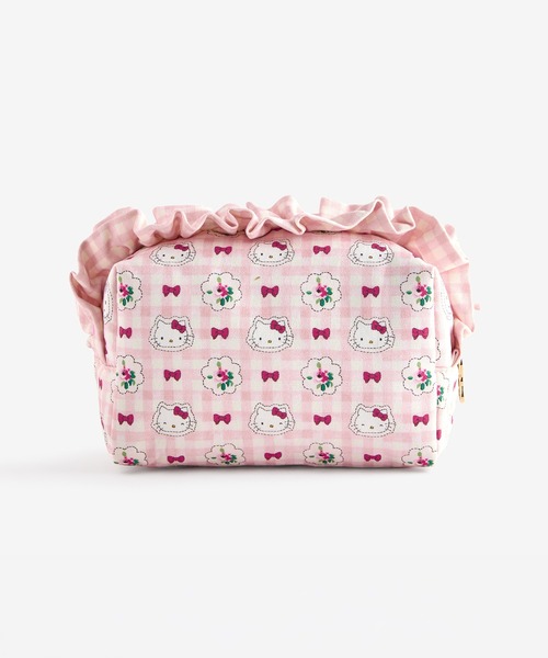 Cath Kidston（キャス・キッドソン） ポーチ × Hello Kitty フリル
