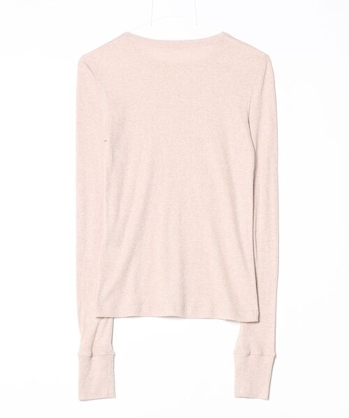「louren」 長袖カットソー FREE ピンク レディース_画像2