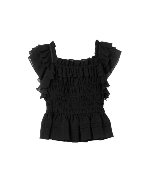Her lip to La Plage Peplum Top レディース : ZOZOTOWN Yahoo!店