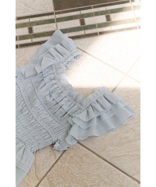 Her lip to La Plage Peplum Top レディース : ZOZOTOWN Yahoo!店