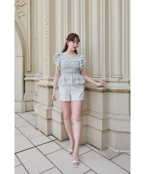 herlipto La Plage Peplum Top ピンク Sサイズ Her lip to La Plage Peplum Top レディース : ZOZOTOWN Yahoo!店