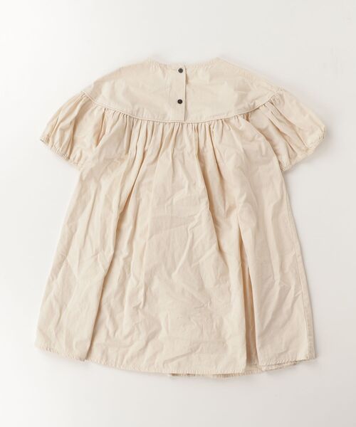 「aimoha」 「aimohakids」「KIDS」半袖ワンピース 130 ベージュ キッズ_画像2
