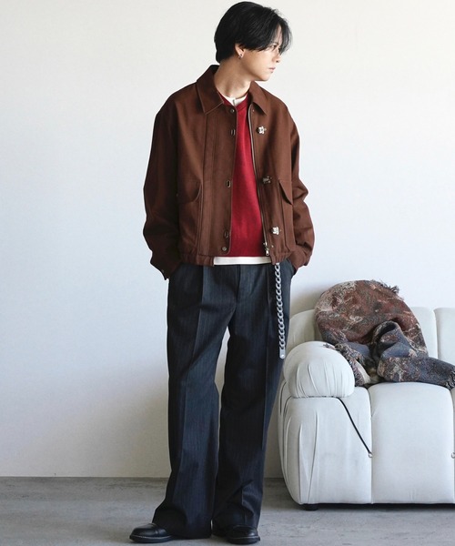 「WYM LIDNM」 長袖Tシャツ L ブラック メンズ_画像4