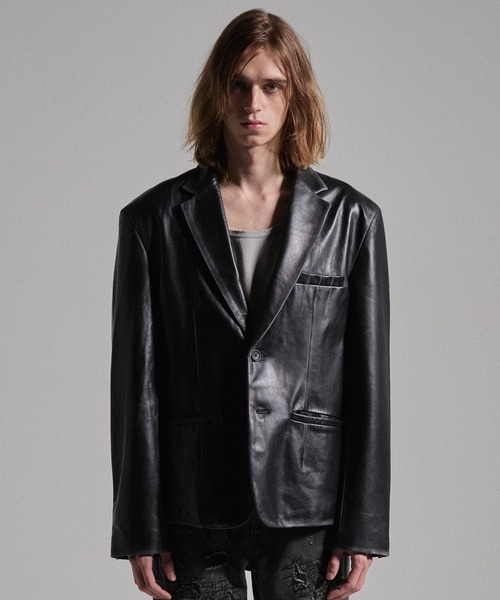 GRANCY ジャケット テーラードジャケット 「GRANCY」Goat Leather