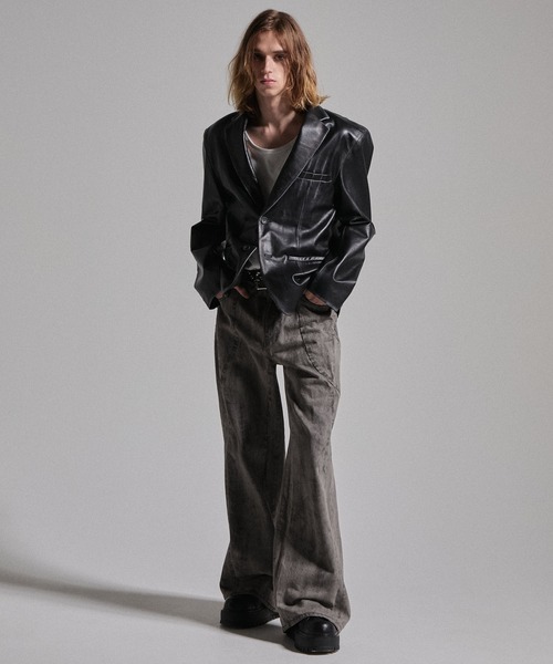 GRANCY ジャケット テーラードジャケット 「GRANCY」Goat Leather