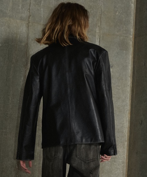 GRANCY ジャケット テーラードジャケット 「GRANCY」Goat Leather