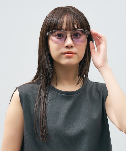 Zoff（ゾフ） サングラス SUNCUTGlasses/UV100%CUT ウェリントン型