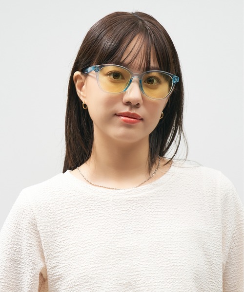 Zoff サングラス SUNCUTGlasses/UV100%CUT ウェリントン型