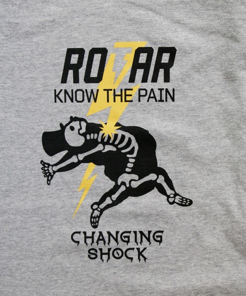 90s GEAR 漢字 勝利 ラグランTシャツ XL 紺グレー 七分袖 古着 ROTAR（ローター） tシャツ Know th pain Raglan Tee ラグラン 七分袖