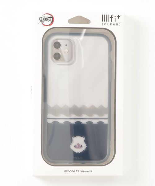 鬼滅の刃 IIIIfit Clear iPhone11/XR対応ケース 胡蝶 し