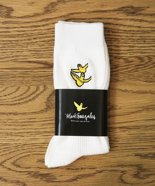靴下 別注 Mark Gonzales マークゴンザレス アイコン刺繍ソックス Zozotown Paypayモール店 通販 Paypayモール
