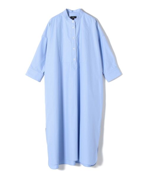 SHIPS Primary Navy Labelコットンオックスシャツワンピース ワンピース SHIPS Primary Navy Label:コットンオックスシャツ