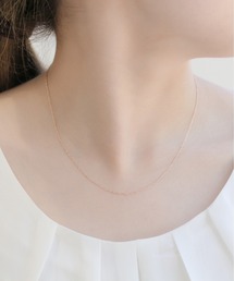Jewel closet by L&Co. ネックレス K10 スクリューチェーン