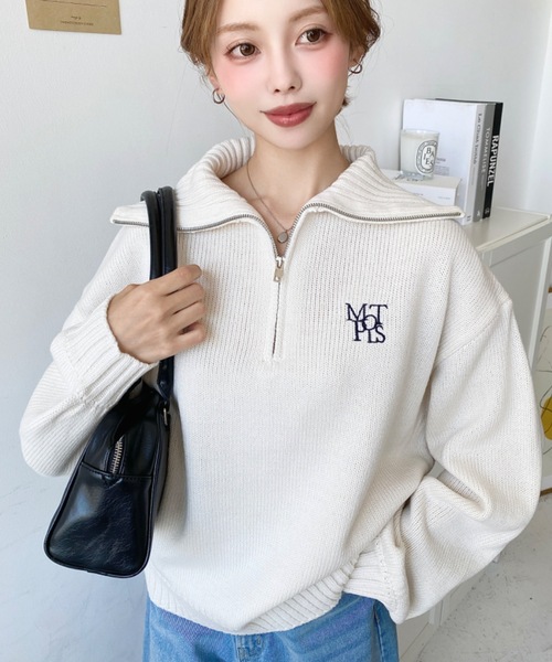 ☆再お値下げ☆☆Taylor Made ☆ハーフジップポロ Ｌブラック ハーフジップ ビッグカラー ルーズブラッシュドプルオーバー