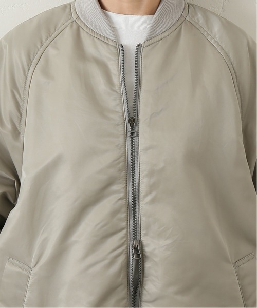 JOURNAL STANDARD LUXE ナイロンナカワタミリタリーリブコート JOURNAL STANDARD LUXE ジャケット ナイロンジャケット ナイロン