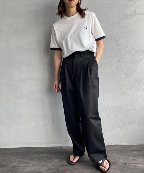 FRED PERRY tシャツ Tシャツ 【FINEBOYS 9月号掲載】[FRED PERRY