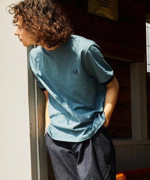 FRED PERRY（フレッドペリー） tシャツ Tシャツ 【FINEBOYS 9月号掲載