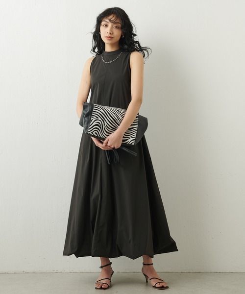 Whim Gazette ワンピース ワッシャータイプライターワンピース