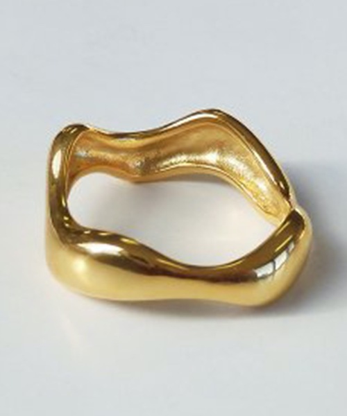 Shiun　リング　15号 foun. 指輪 リング Foun フォウン：Wave ring GOLD SILVER925 シルバー