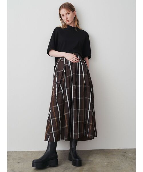 ELENDEEK（エレンディーク） ブーツ プラットフォームサイドゴアブーツ