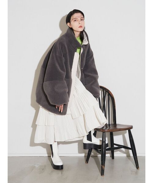 ELENDEEK（エレンディーク） ブーツ プラットフォームサイドゴアブーツ