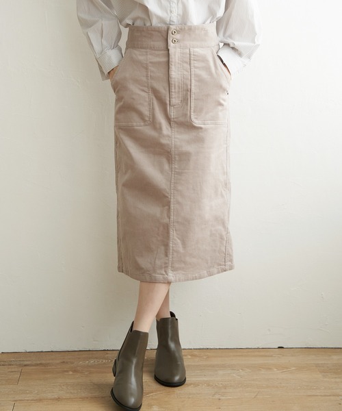 ikka（イッカ） スカート コーデュロイスカート : ZOZOTOWN Yahoo!店