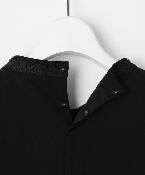 tシャツ プルエラ フリルネック カットソー レディース
